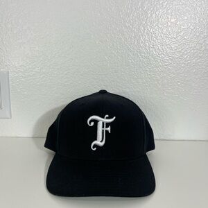 Feature Black & White SnapBack Hat